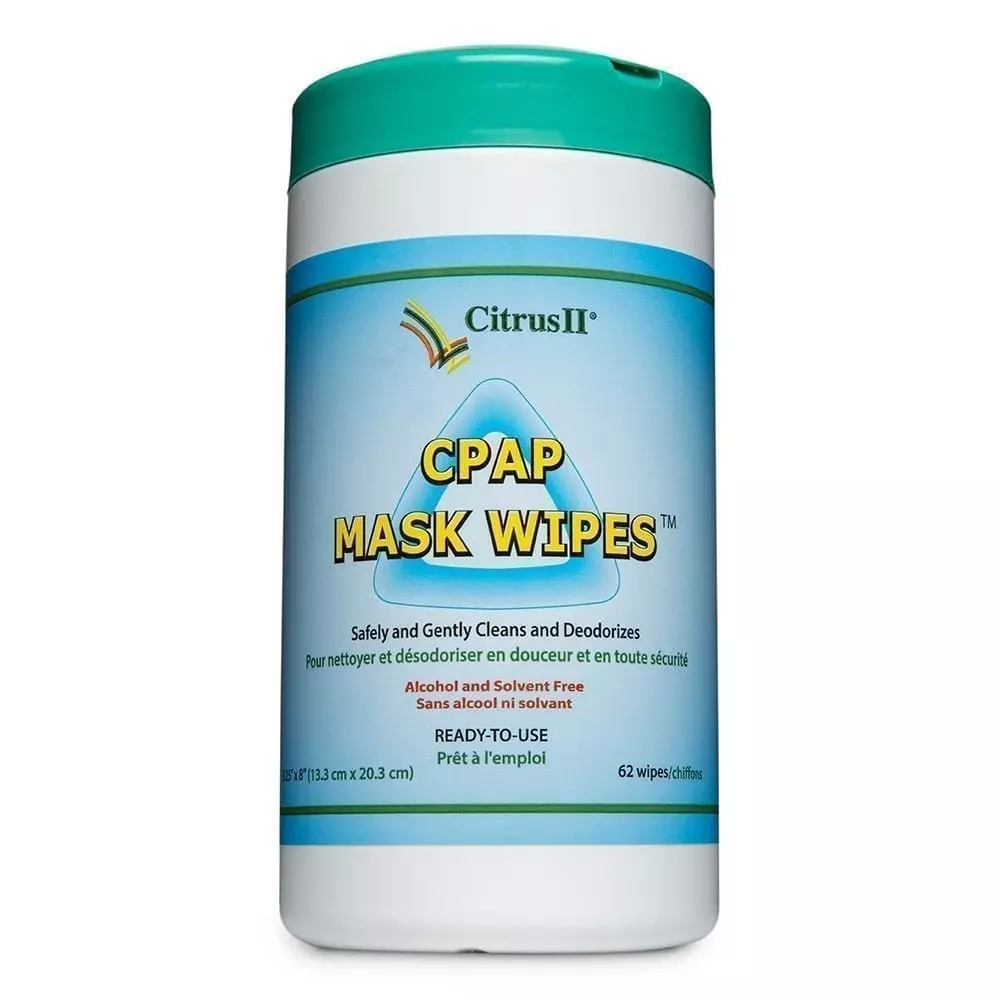 citrus II CPAP mask wipes