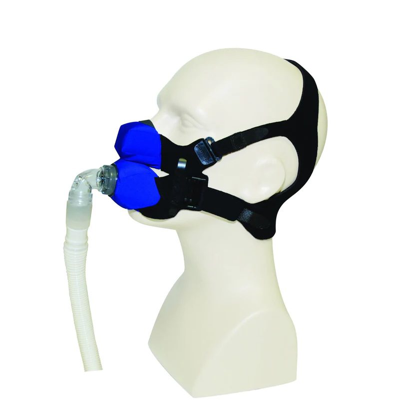 SleepWeaver Advance Soft Cloth Nasal CPAP/BiPAP Mask with Headgear