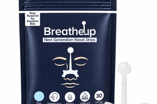 BreatheUp Next Generation Nasal Strips - Clear