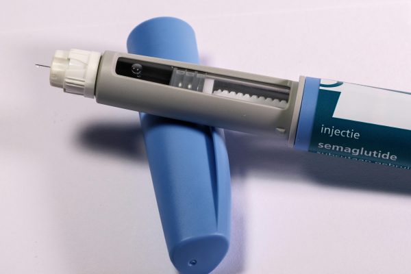 Close-up of Semaglutide Injection Pen on Surface