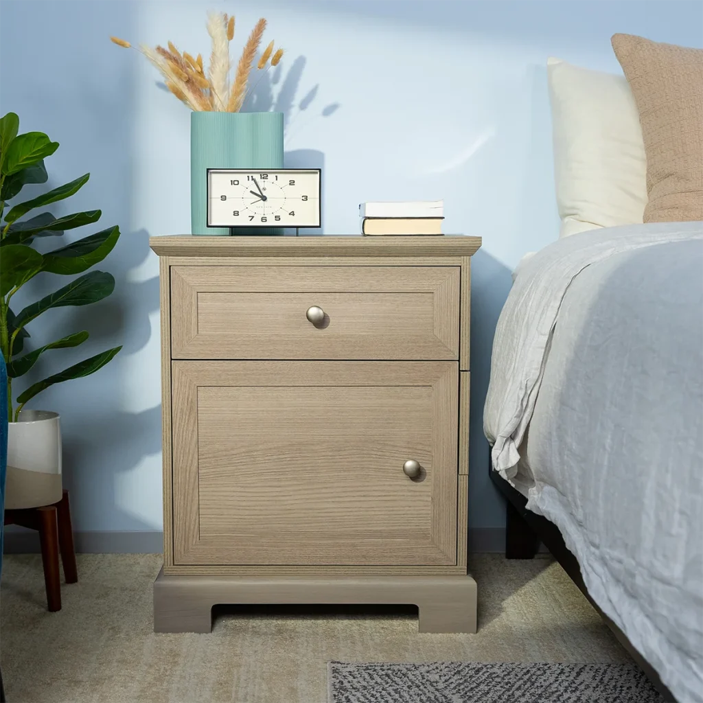 CPAP Charleston Nightstand with door closed